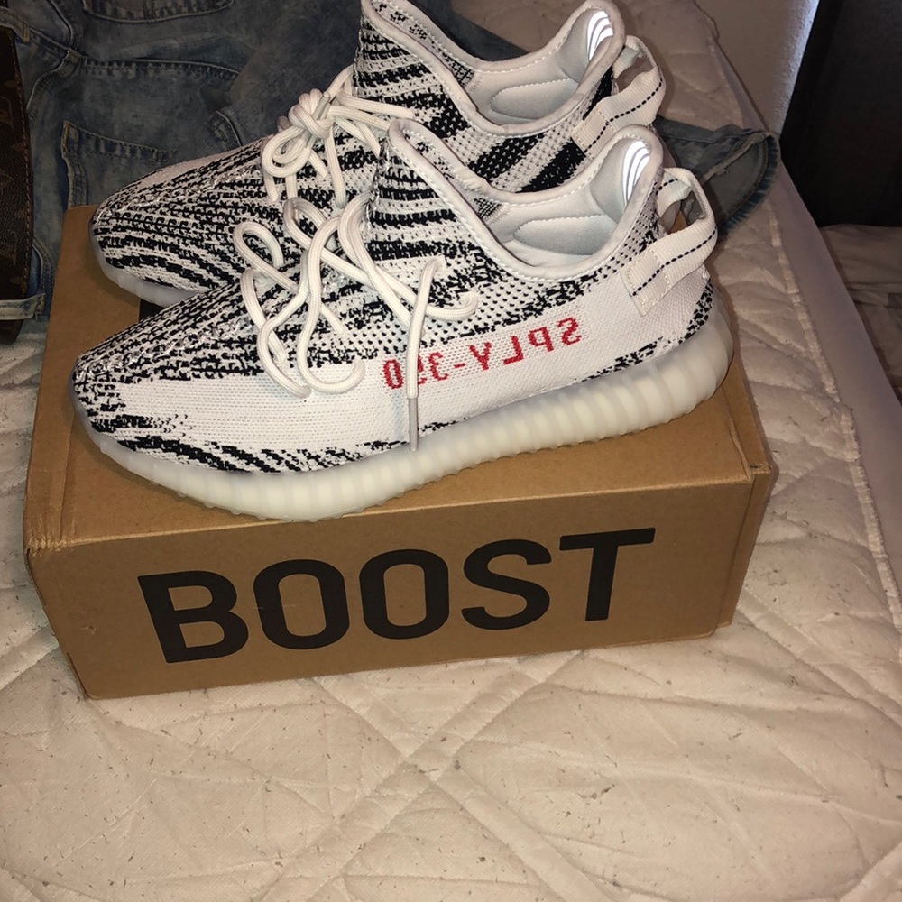 Zebra 350 V2 yeezys